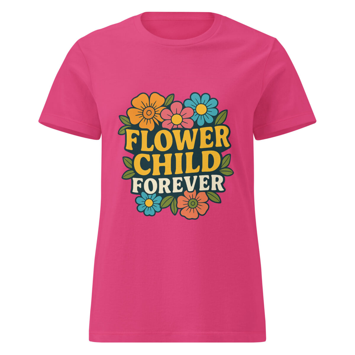 Flower Child Forever Women’s t-shirt - Image 4