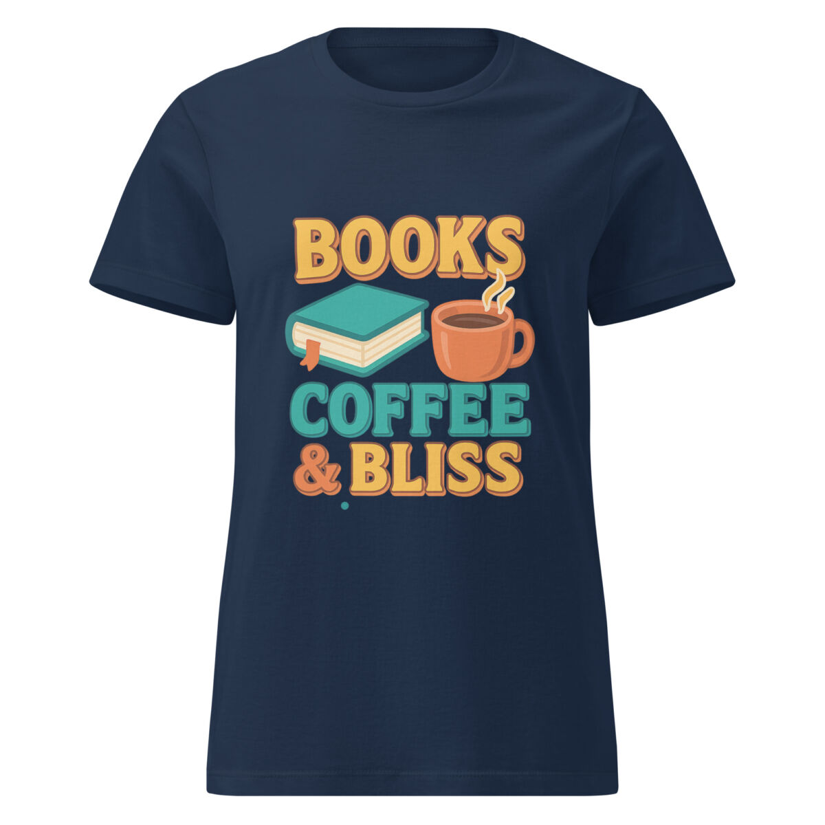 Books, Coffee, & Bliss Women’s t-shirt - Image 3