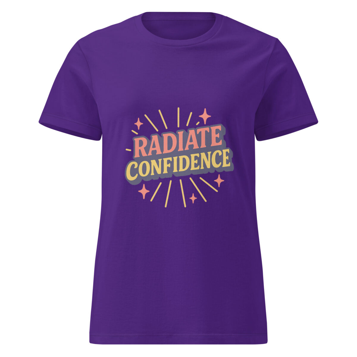 Radiate Confidence Women’s basic softstyle t-shirt - Image 3
