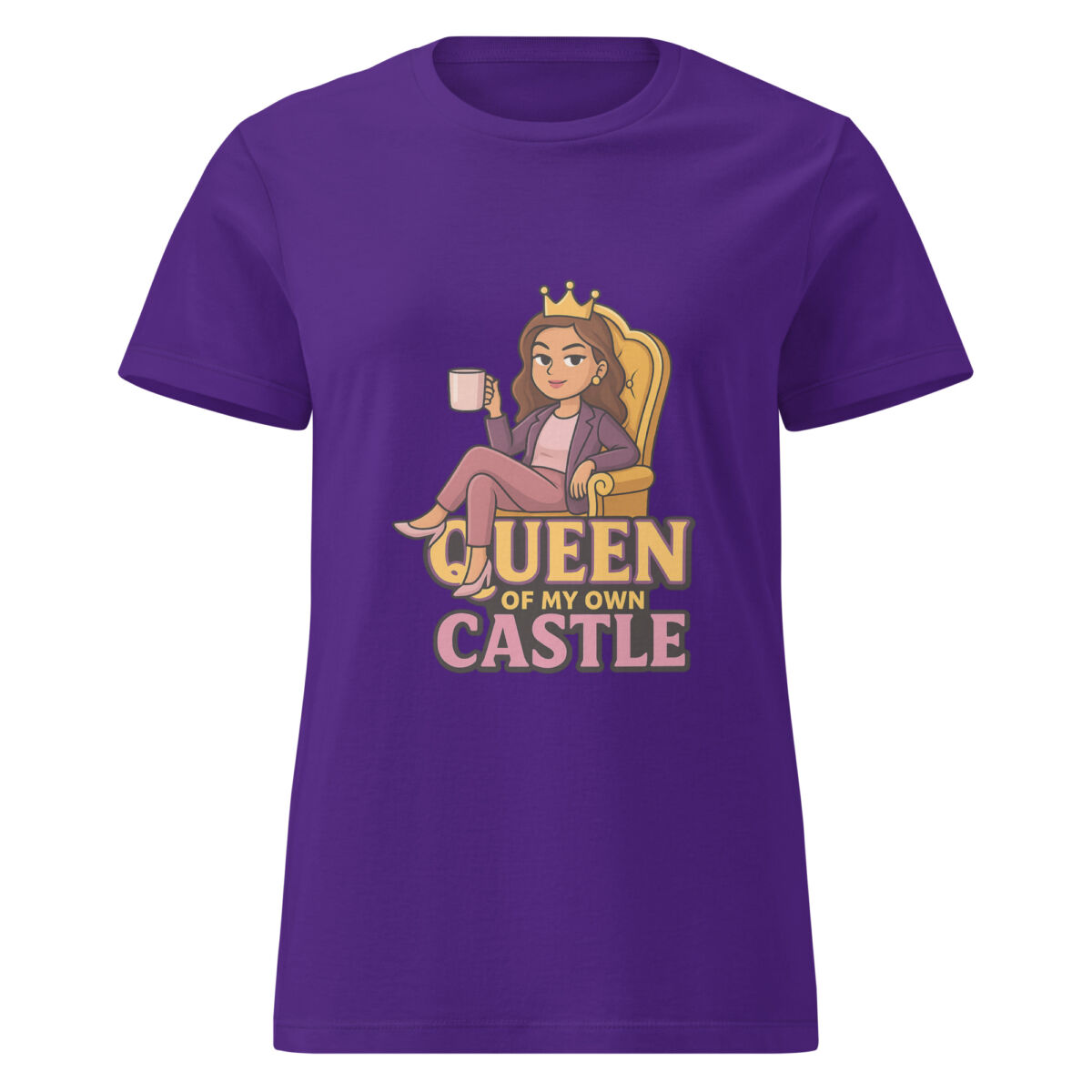 Queen of My Own Castle Women’s t-shirt - Image 4
