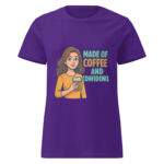 Made of Coffee and Confidence Women’s t-shirt - Image 4