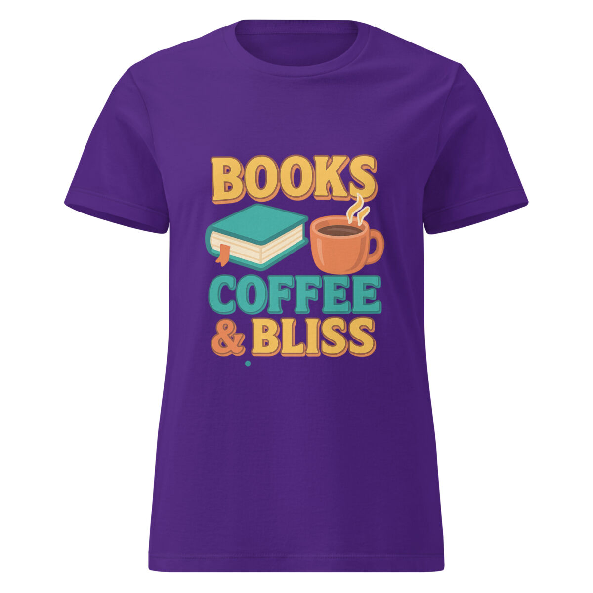 Books, Coffee, & Bliss Women’s t-shirt - Image 4