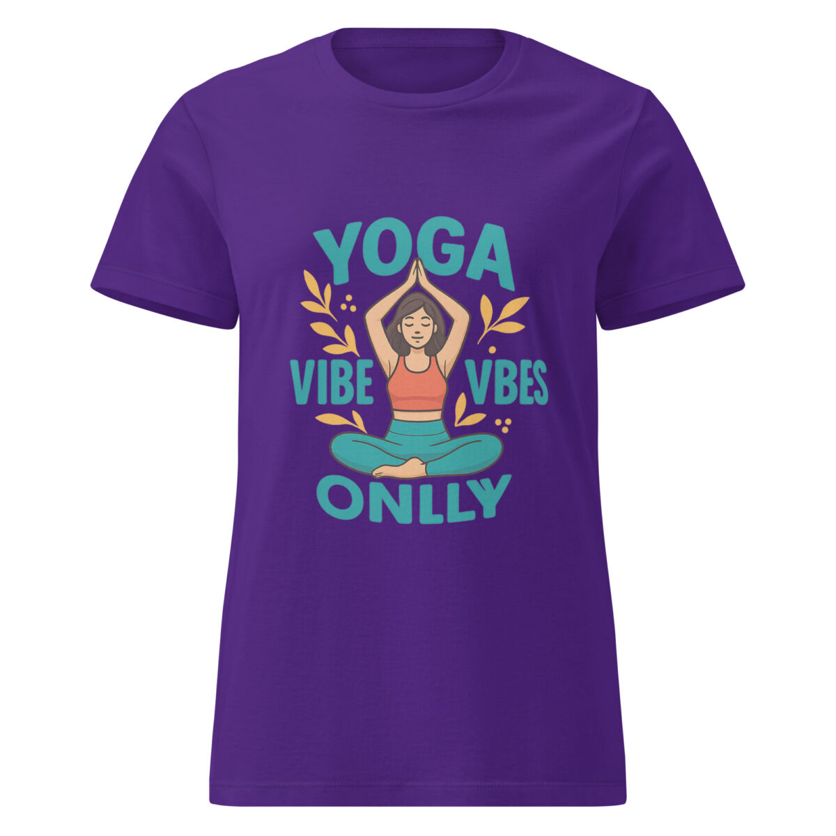 Yoga Vibes Only Women’s t-shirt - Image 4