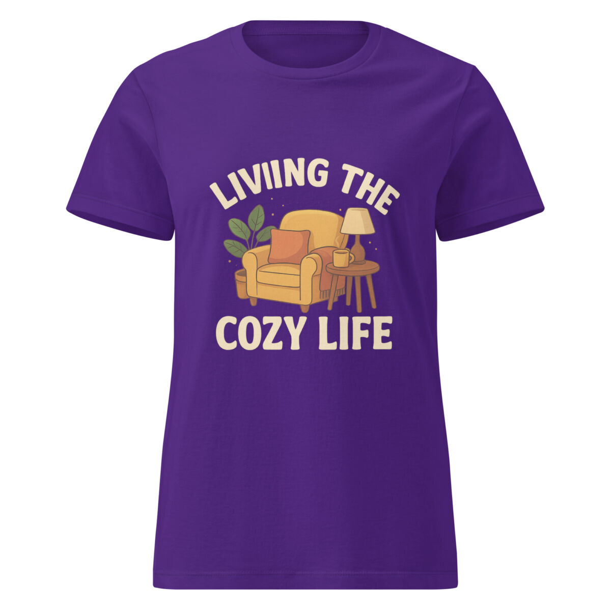 Living the Cozy Life Women’s t-shirt - Image 3