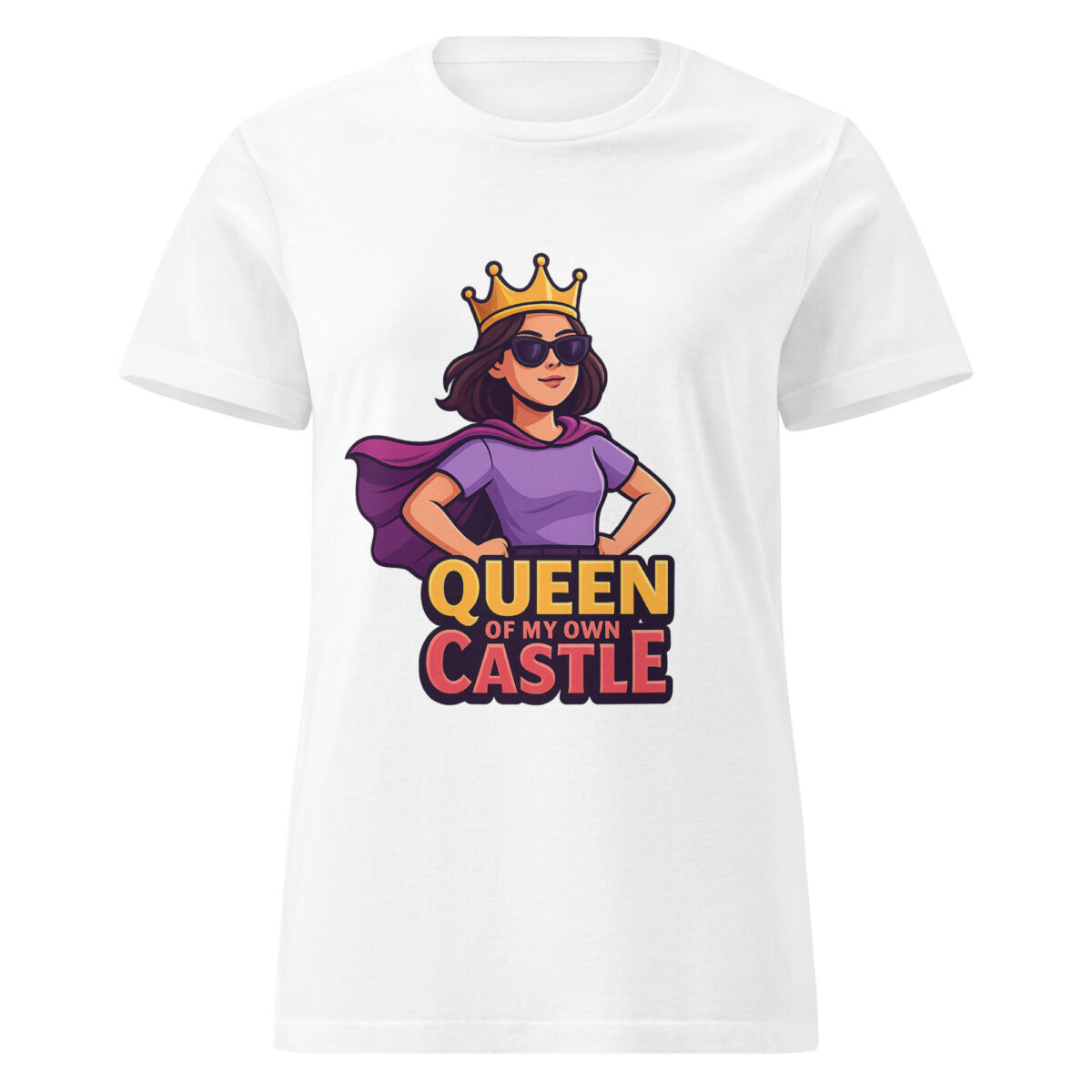 Queen of My Own Castle Women’s t-shirt - Image 7