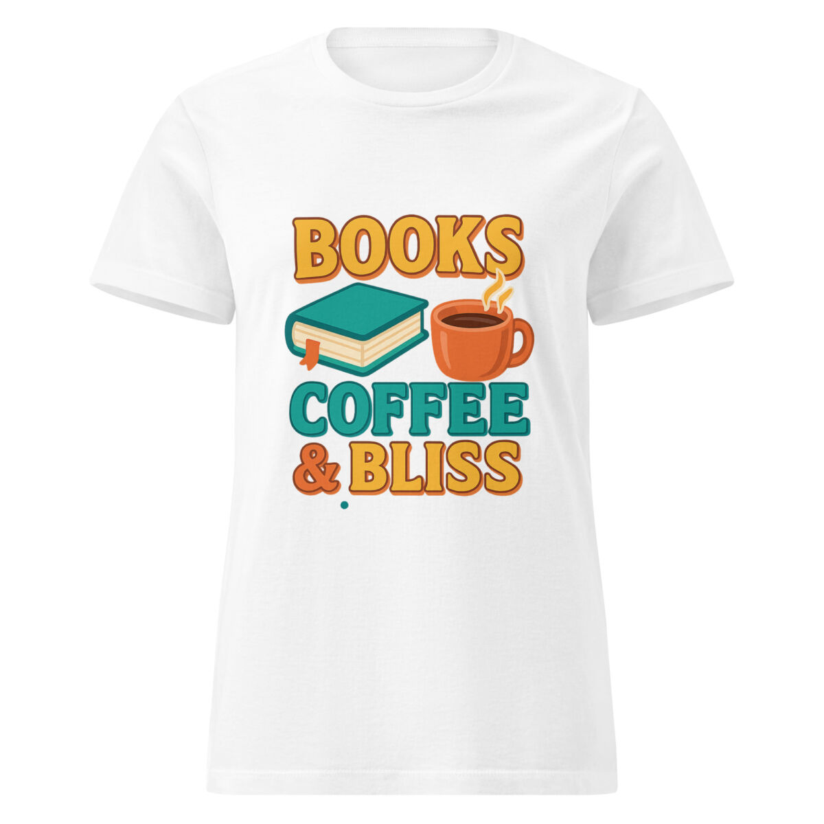 Books, Coffee, & Bliss Women’s t-shirt - Image 7
