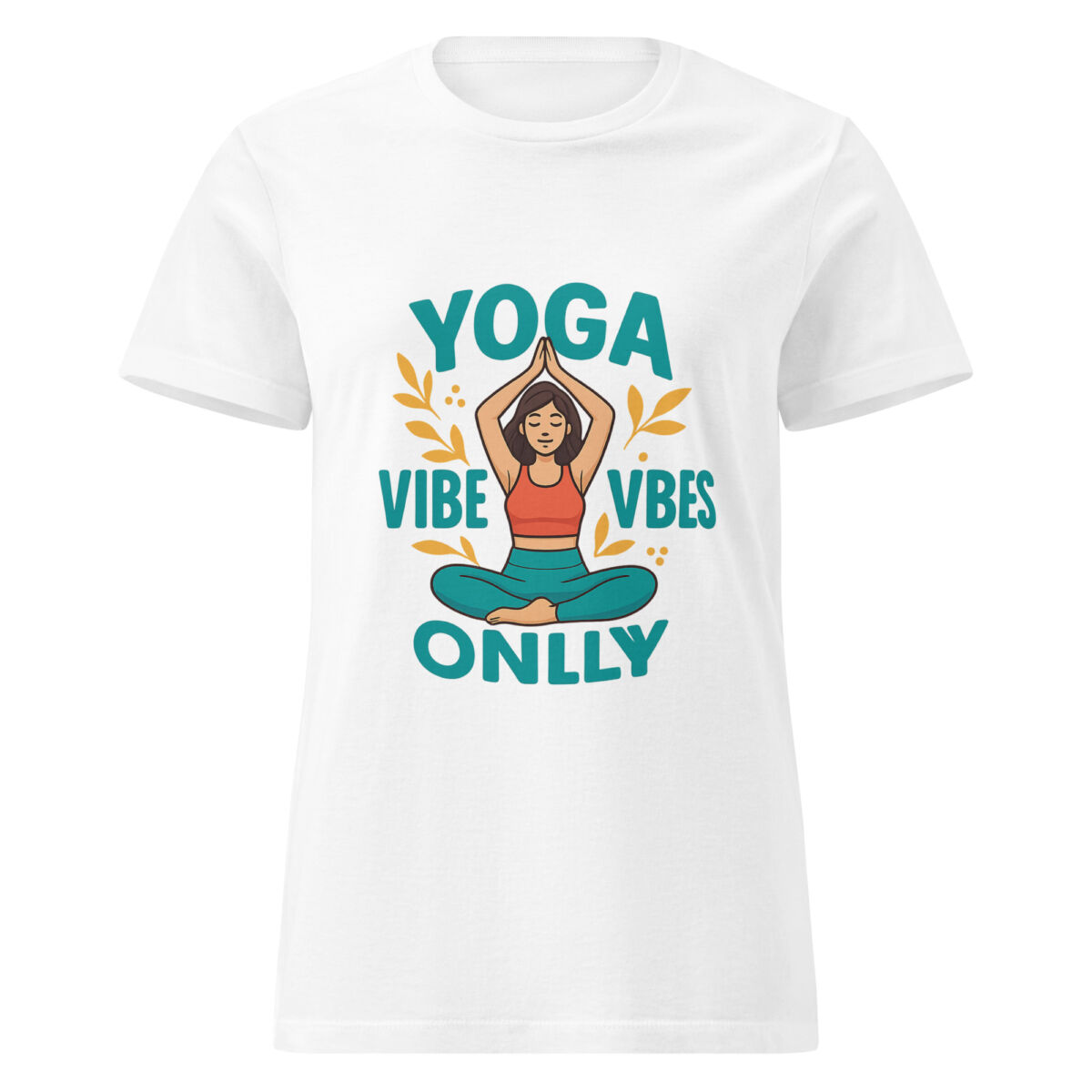 Yoga Vibes Only Women’s t-shirt - Image 1